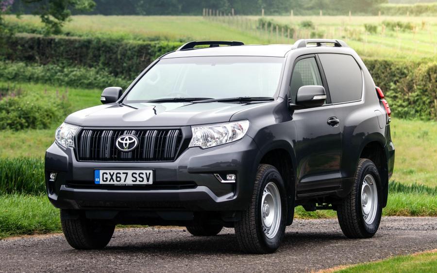 Toyota Land Cruiser Prado Utility Commercial SWB (150) (UK) '2018